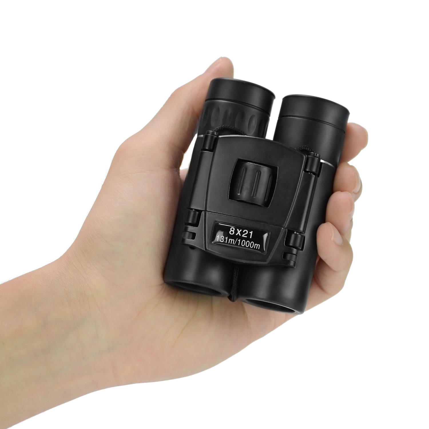 8X21 Mini Binoculars Lightweight Compact Folding Binoculars with Waterproof Clear Optical Lens for Adults Kids Childern Bird Watching Football Games Opera Theater Safari Sightseeing Hunting